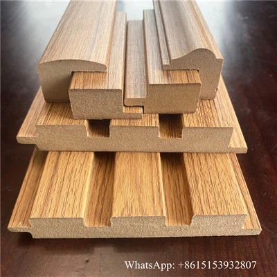 MDF faneruotos sienos plokštės MDF Louvers MDF Fled Growed Plotess